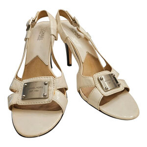 Michael Kors Ivory Heels Size 9M